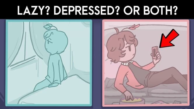 Depression VS Laziness - What's The Difference?