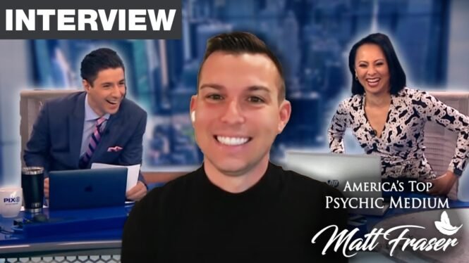 Psychic Matt Fraser Medium Reading Shocks Host of PIX11 NYC