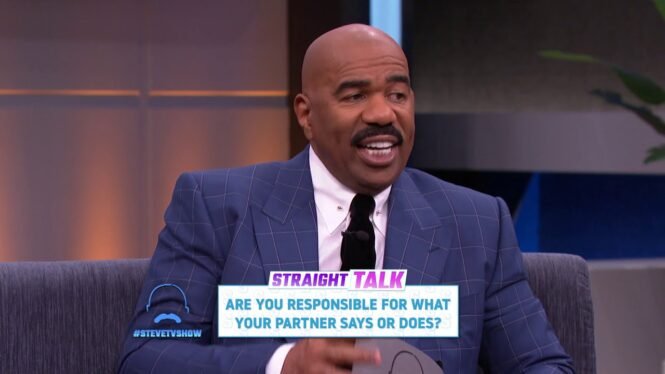 Straight Talk: Responsible for Your Partners Actions?  || STEVE HARVEY