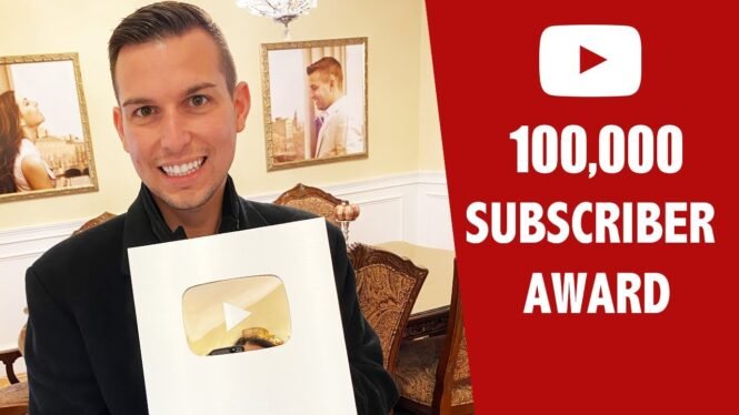 Unboxing My 100k Subscriber Award!