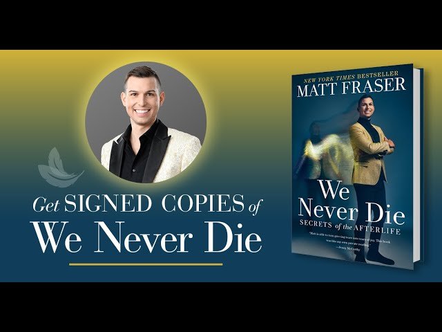 "We Never Die" LIVE Online Book Signing
