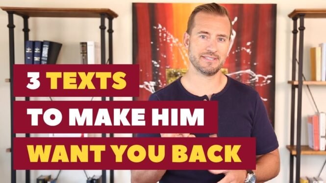 3 Texts to Make Him Want You Back | Dating Advice for Women by Mat Boggs