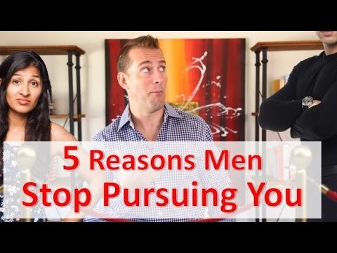 5 Reasons Men Stop Chasing You | Relationship Advice for Women by Mat Boggs