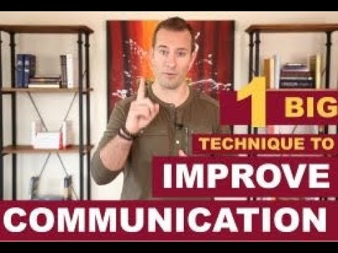 1 BIG Technique to Improve Your Communication Skills | Dating Advice for Women By Mat Boggs